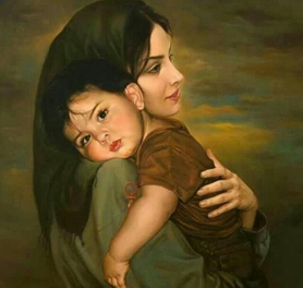 مادر مظهر عشق و محبت