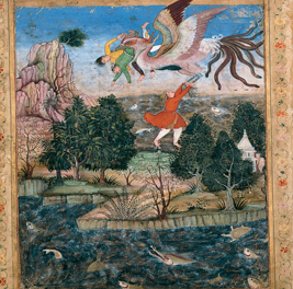 استاد توس : سام و سیمرغ