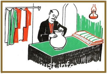 خیاط هم در کوزه افتاد